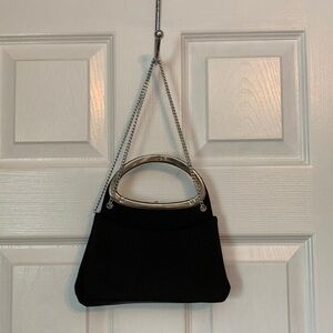 Black evening purse